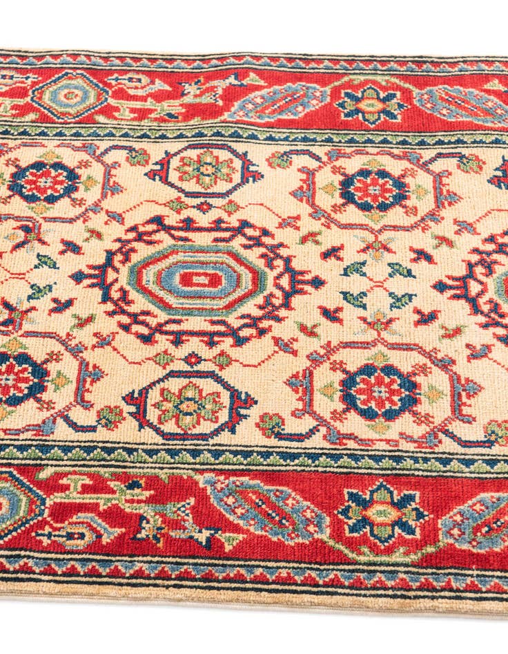 Detail image of  2' 9 x 9' 9  Hand Knotted Kazak Runner Rug