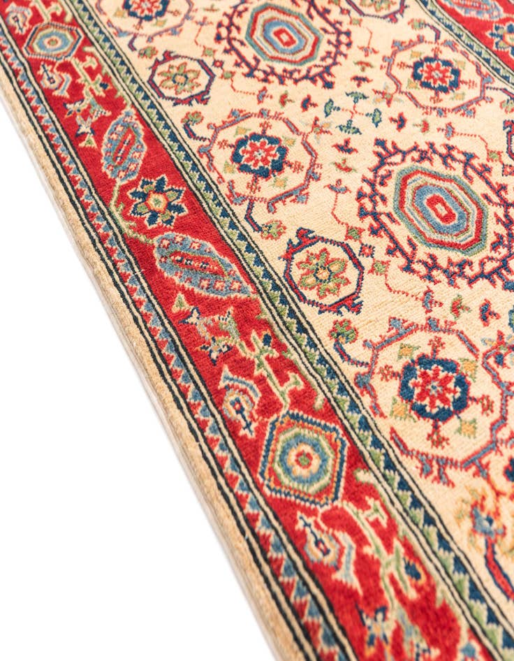 Detail image of  2' 9 x 9' 9  Hand Knotted Kazak Runner Rug