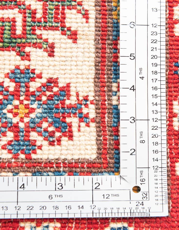 Detail image of  2' 9 x 9' 8  Hand Knotted Kazak Runner Rug