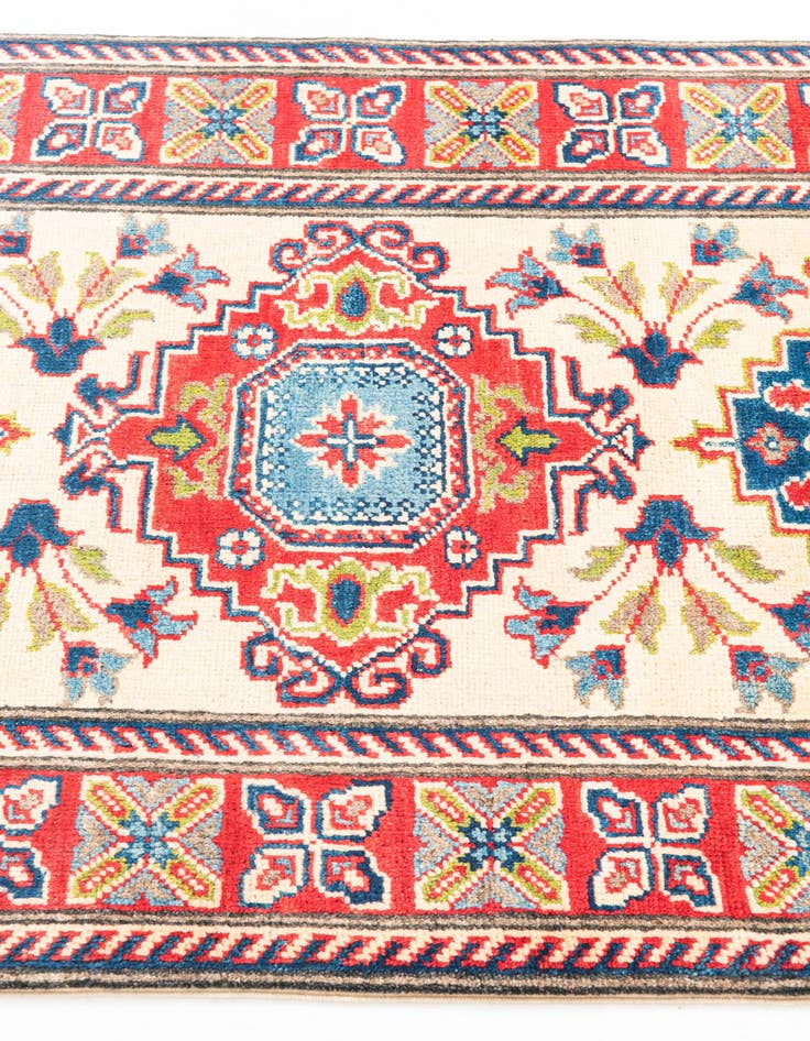 Detail image of  2' 9 x 9' 5  Hand Knotted Kazak Runner Rug