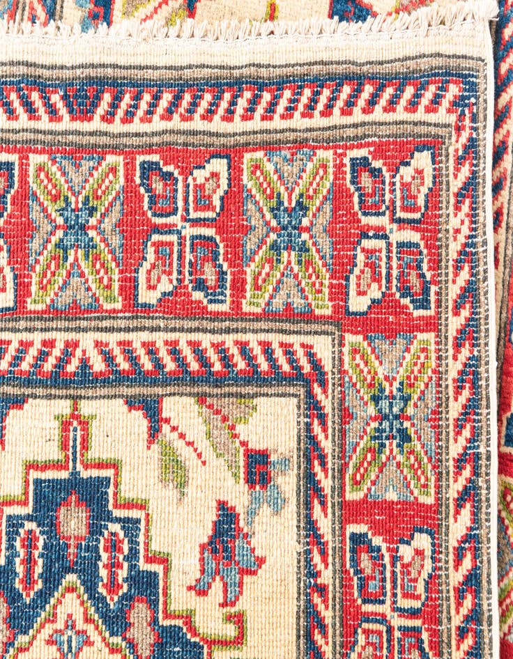 Detail image of  2' 9 x 9' 5  Hand Knotted Kazak Runner Rug
