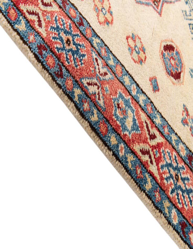 Detail image of  2' 3 x 5' 10  Hand Knotted Kazak Runner Rug