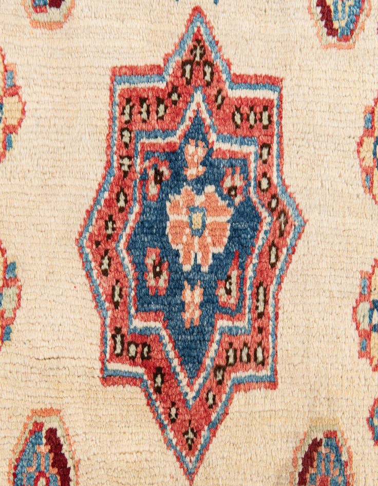 Detail image of  2' 3 x 5' 10  Hand Knotted Kazak Runner Rug