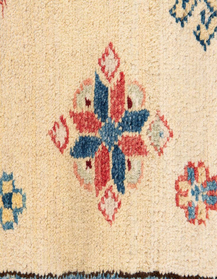 Detail image of  2' 3 x 5' 10  Hand Knotted Kazak Runner Rug