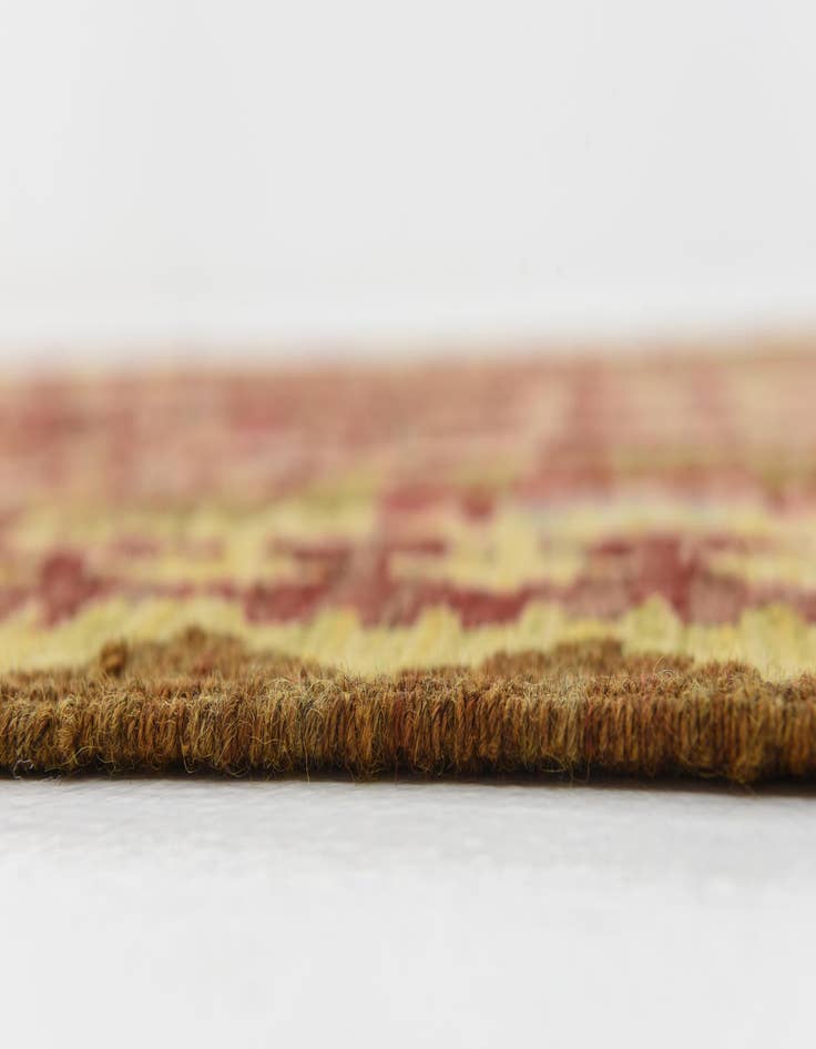 Detail image of  3' 4 x 6' 6  Hand Woven Kilim Maymana Wool Runner Rug