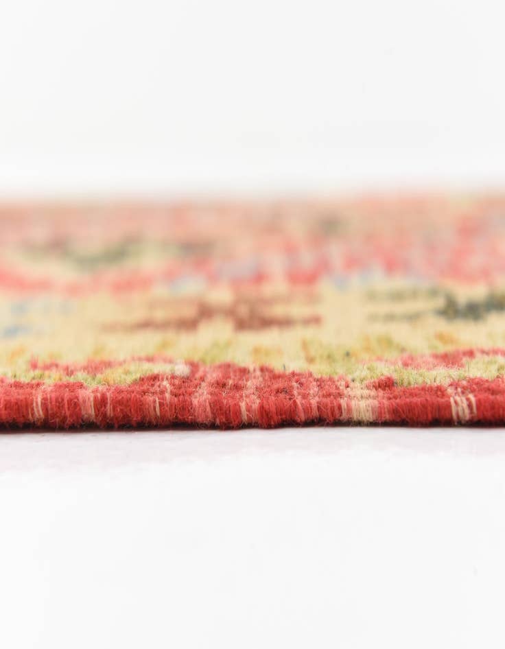 Detail image of  3' 2 x 6' 5  Hand Woven Kilim Maymana Wool Runner Rug