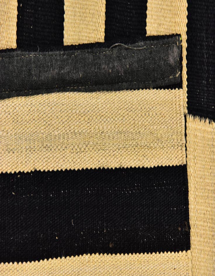 Detail image of  2' 9 x 9' 9  Hand Woven Kilim Modern Wool Runner Rug