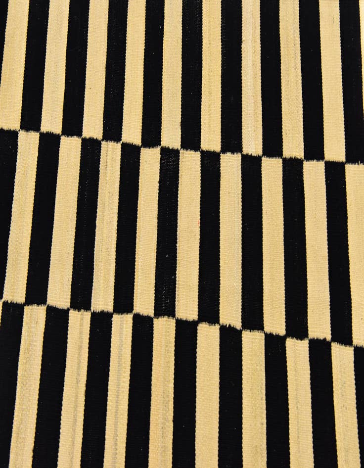 Detail image of  2' 9 x 9' 9  Hand Woven Kilim Modern Wool Runner Rug