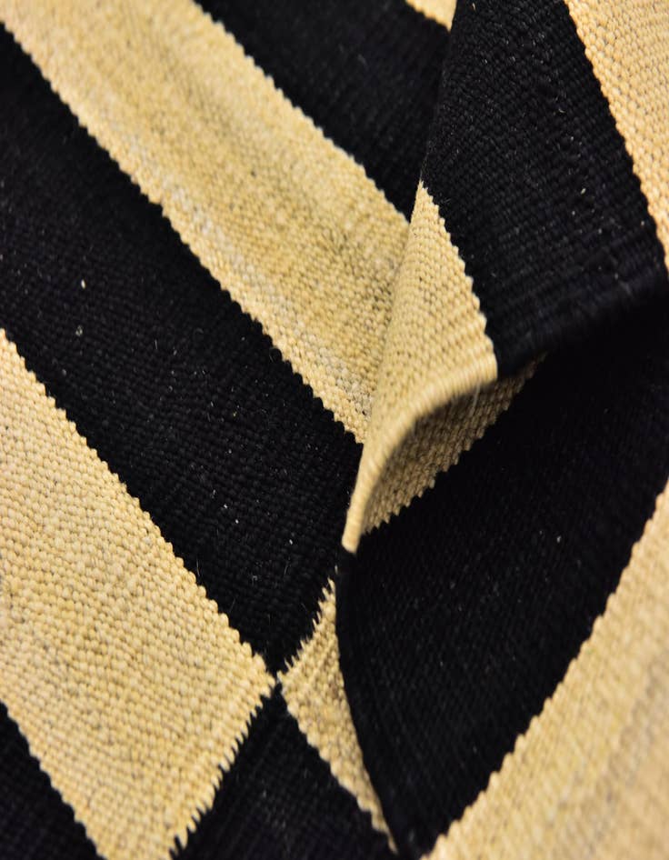 Detail image of  2' 9 x 9' 9  Hand Woven Kilim Modern Wool Runner Rug