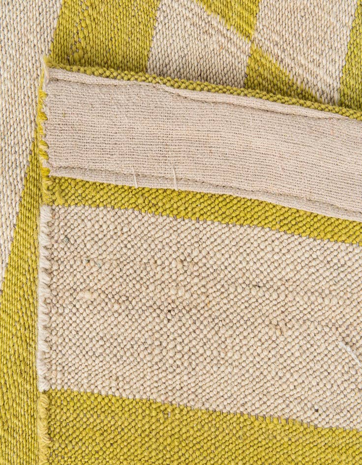 Detail image of  2' 6 x 7' 9  Hand Woven Kilim Modern Wool Runner Rug