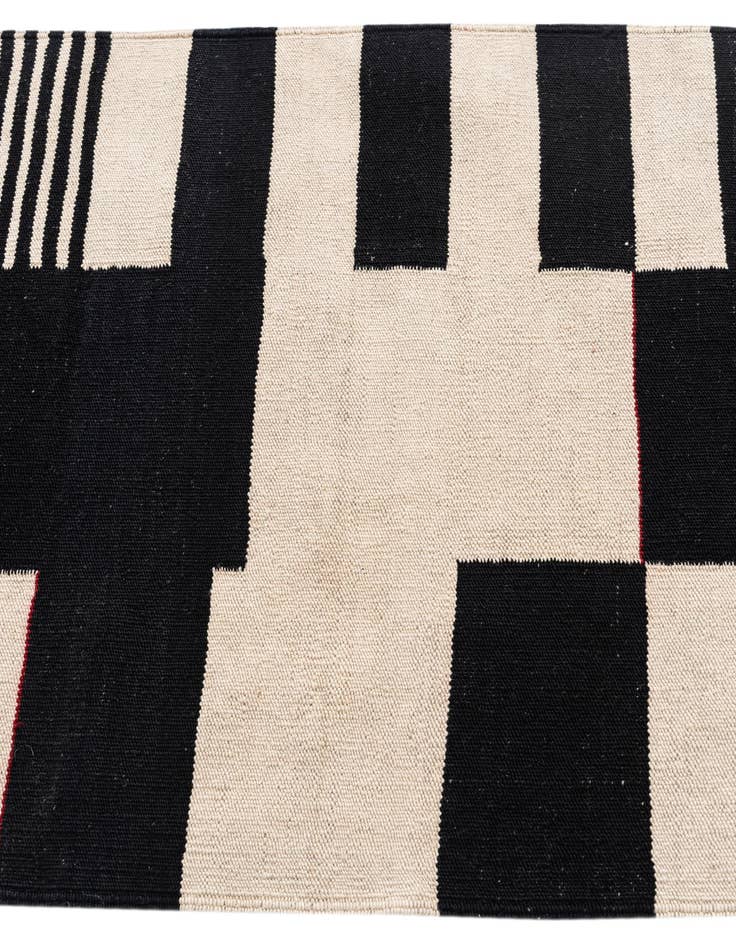 Detail image of  2' 8 x 9' 3  Hand Woven Kilim Modern Wool Runner Rug