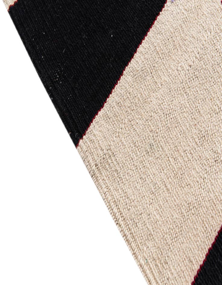 Detail image of  2' 8 x 9' 3  Hand Woven Kilim Modern Wool Runner Rug