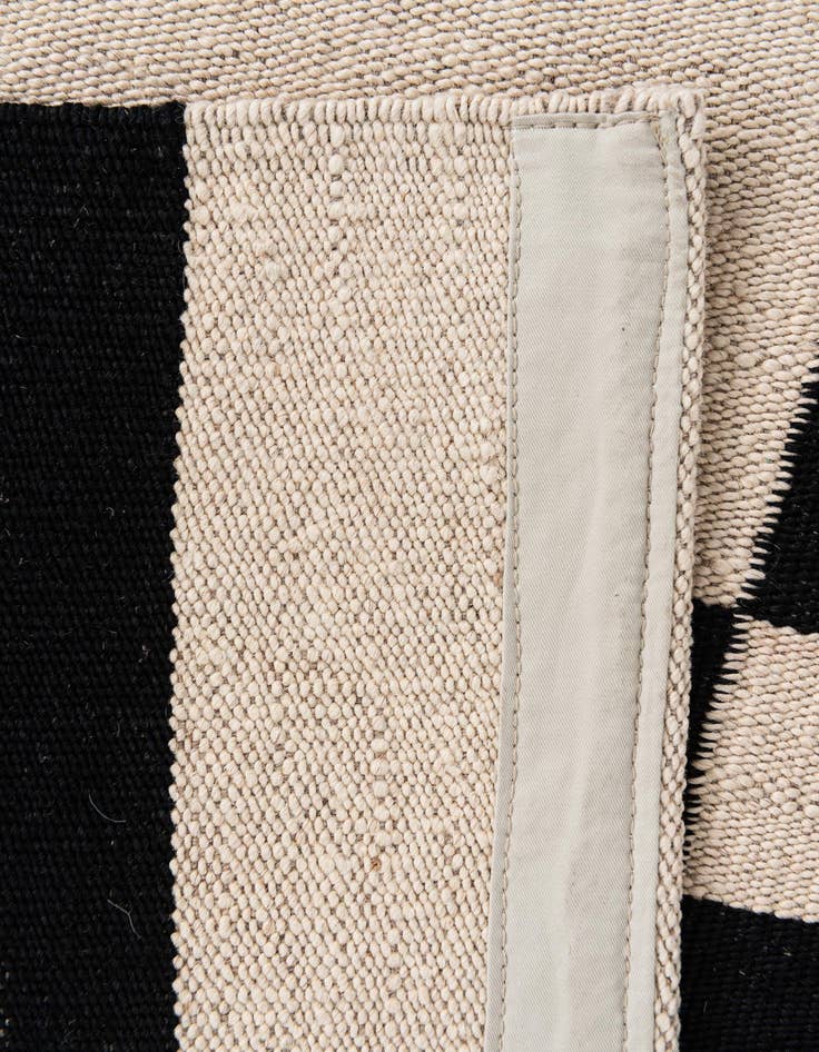 Detail image of  2' 9 x 9' 7  Hand Woven Kilim Modern Wool Runner Rug