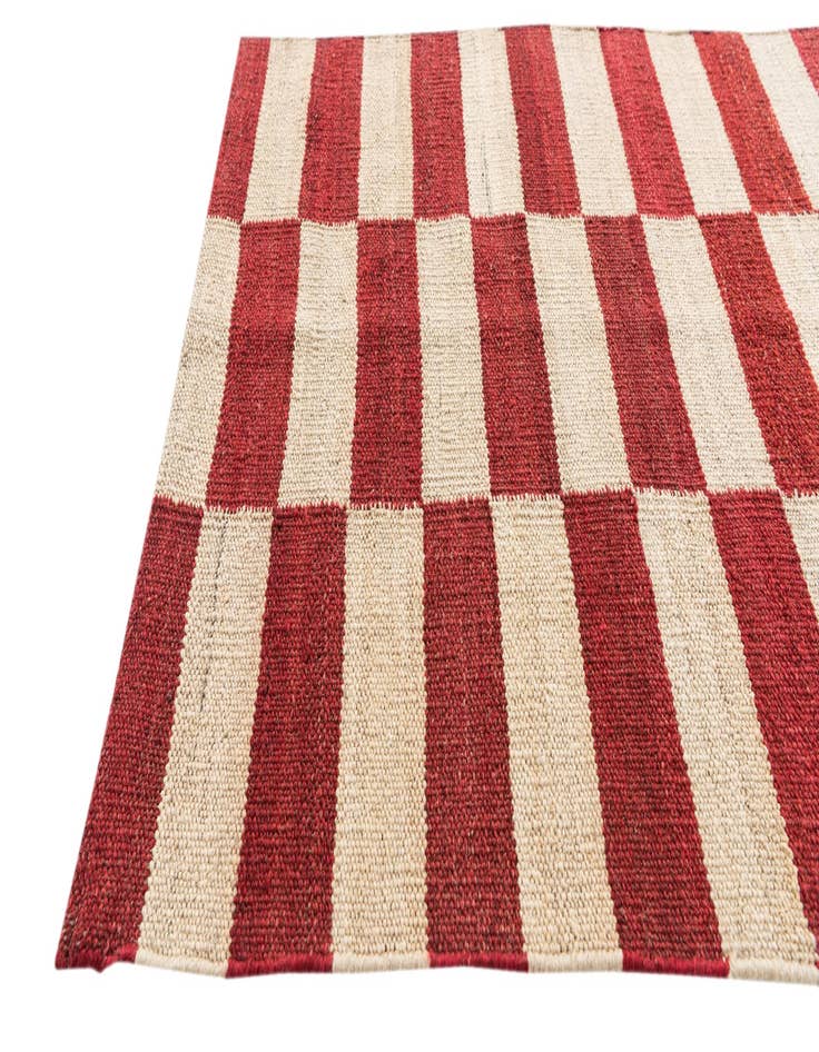 Detail image of  2' 6 x 7' 6  Hand Woven Kilim Modern Wool Runner Rug