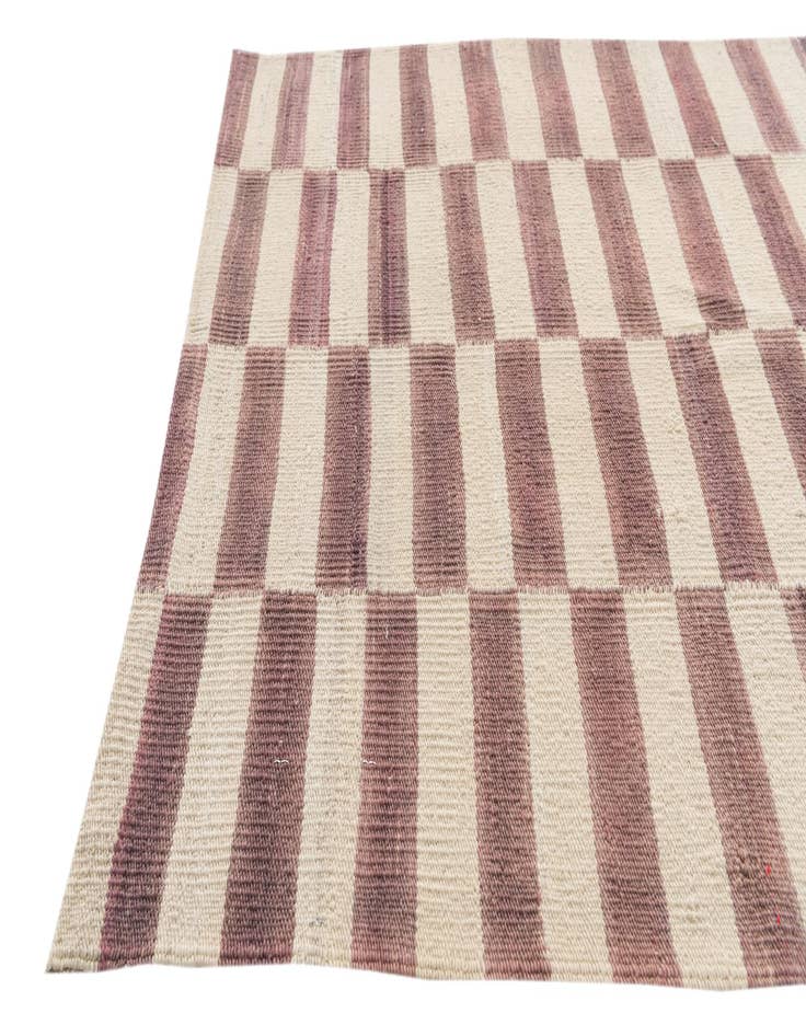 Detail image of  2' 6 x 7' 1  Hand Woven Kilim Modern Wool Runner Rug