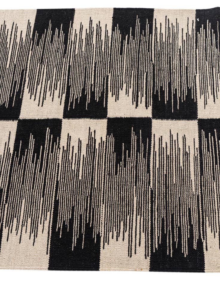 Detail image of  2' 8 x 9' 3  Hand Woven Kilim Modern Wool Runner Rug