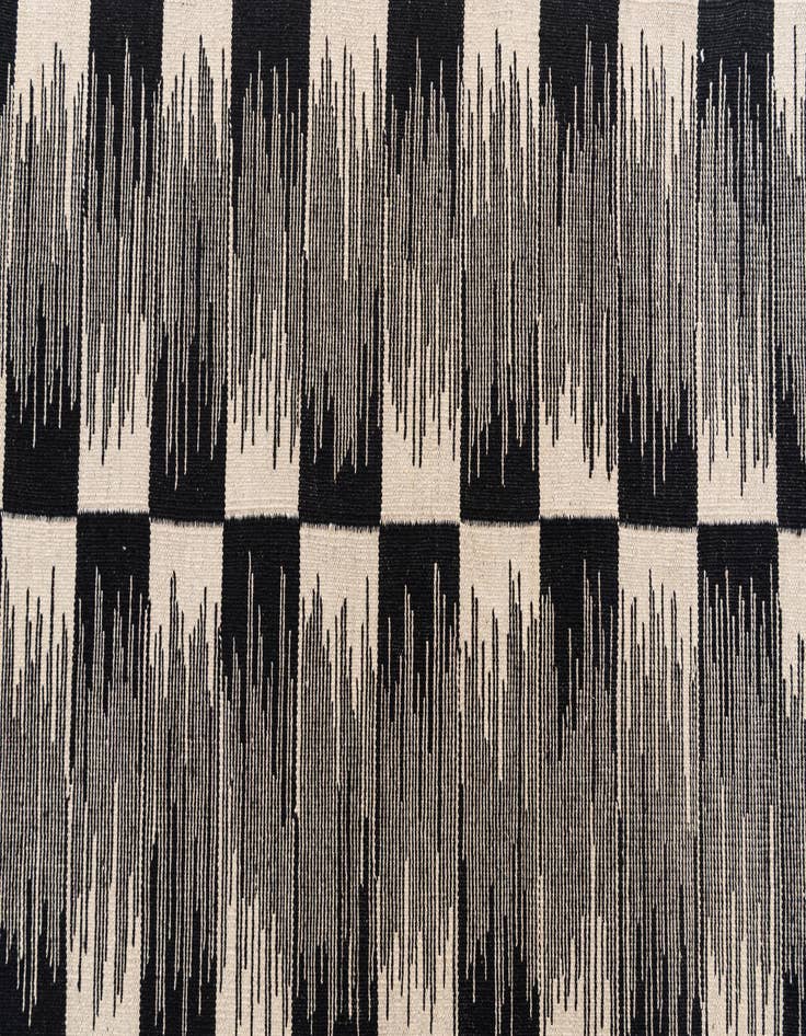 Detail image of  2' 8 x 9' 3  Hand Woven Kilim Modern Wool Runner Rug