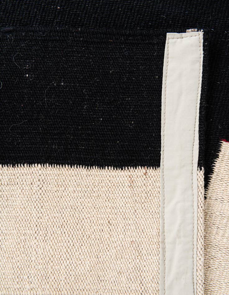 Detail image of  2' 9 x 9' 8  Hand Woven Kilim Modern Wool Runner Rug