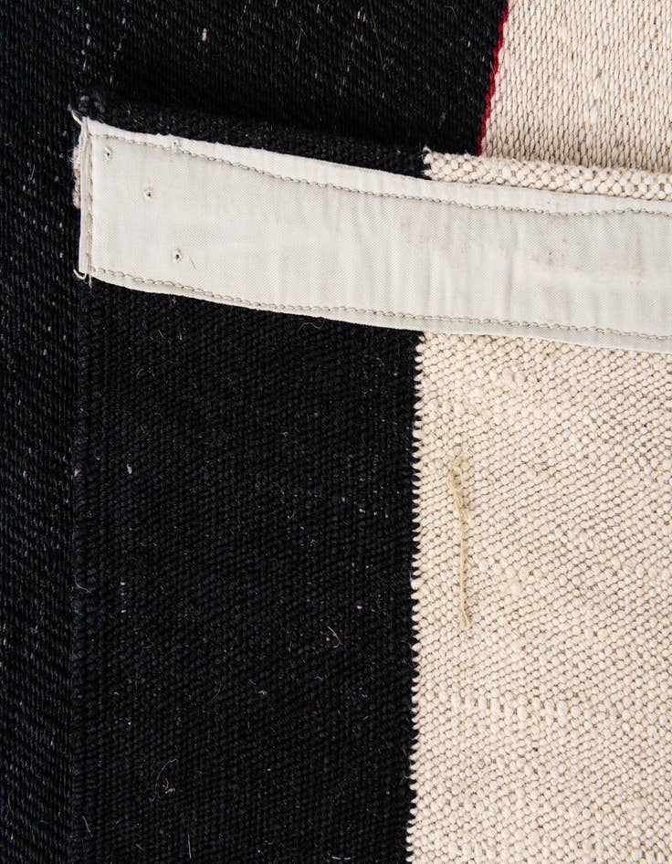 Detail image of  2' 8 x 9' 7  Hand Woven Kilim Modern Wool Runner Rug