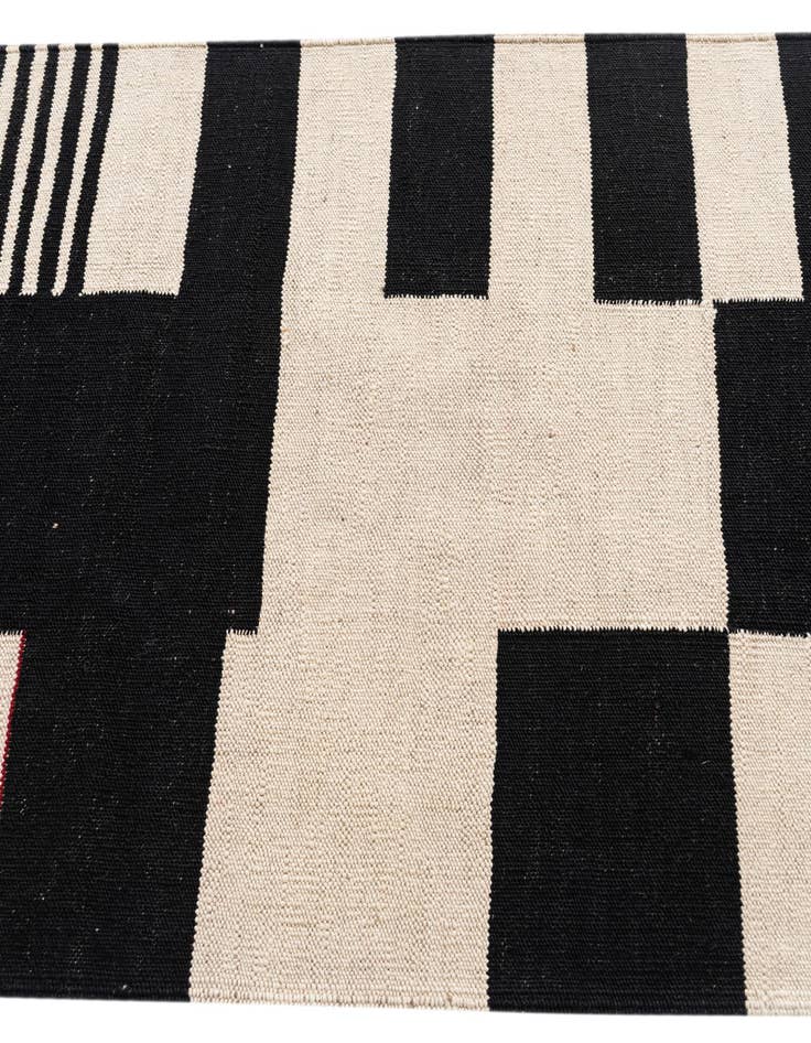 Detail image of  2' 9 x 9' 7  Hand Woven Kilim Modern Wool Runner Rug
