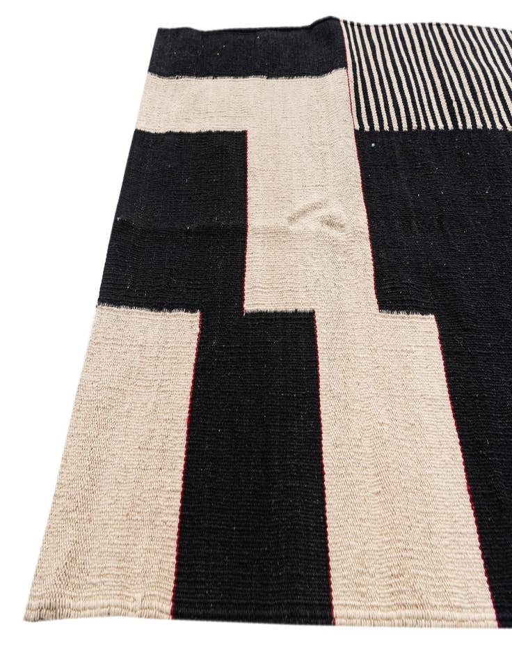 Detail image of  2' 8 x 9' 5  Hand Woven Kilim Modern Wool Runner Rug