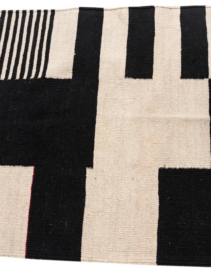 Detail image of  2' 8 x 9' 5  Hand Woven Kilim Modern Wool Runner Rug