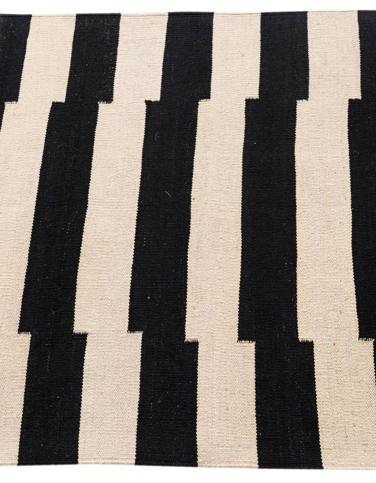 Detail image of  2' 10 x 9' 8  Hand Woven Kilim Modern Wool Runner Rug