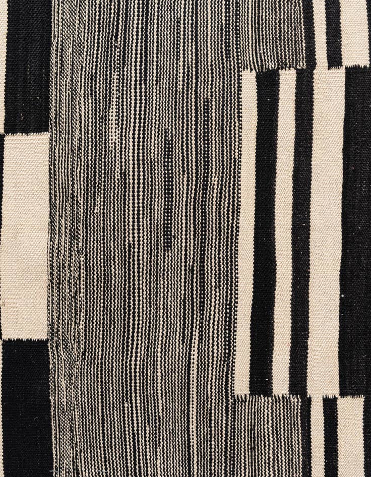 Detail image of  2' 10 x 9' 8  Hand Woven Kilim Modern Wool Runner Rug