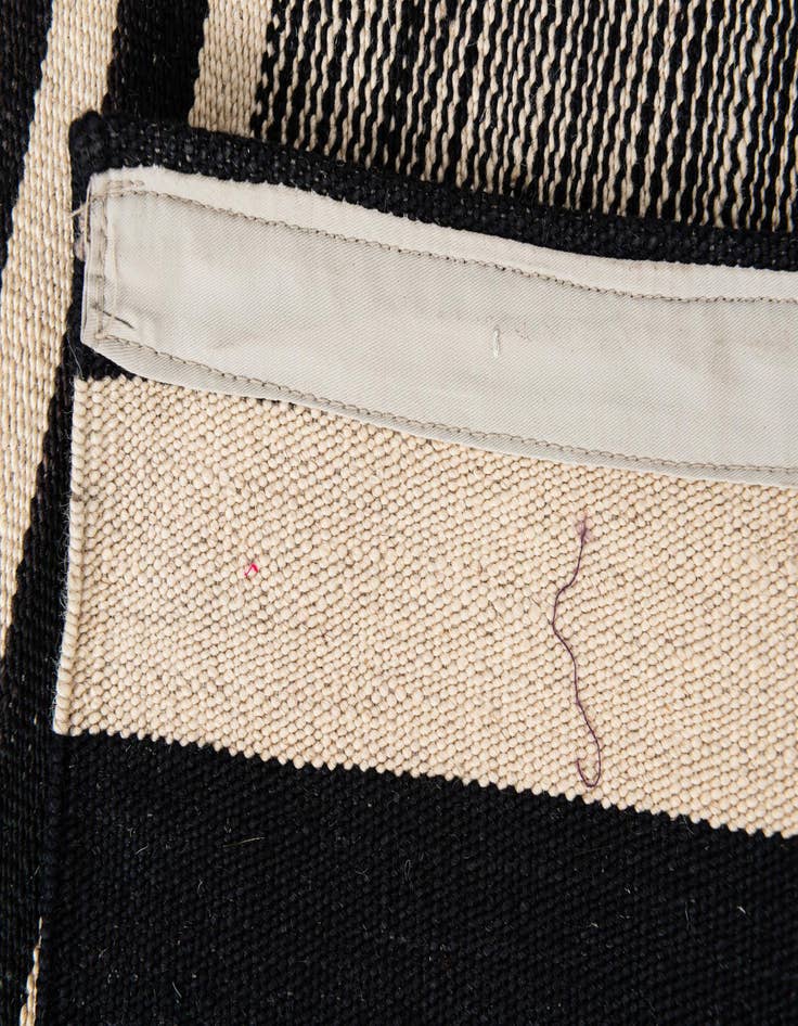 Detail image of  2' 10 x 9' 8  Hand Woven Kilim Modern Wool Runner Rug