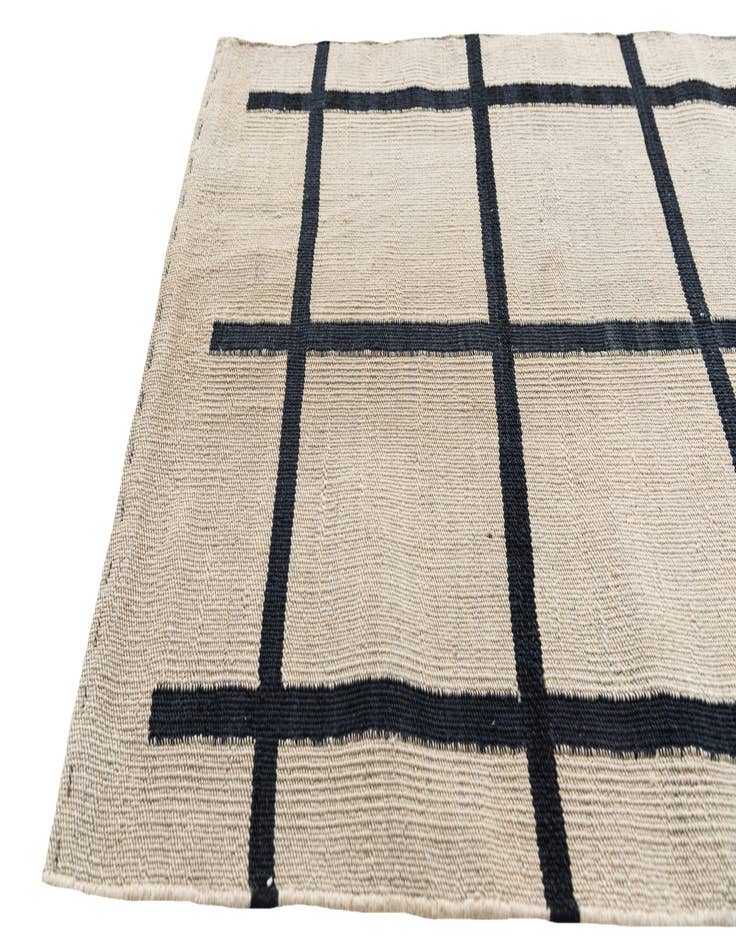 Detail image of  2' 3 x 7' 10  Hand Woven Kilim Modern Wool Runner Rug