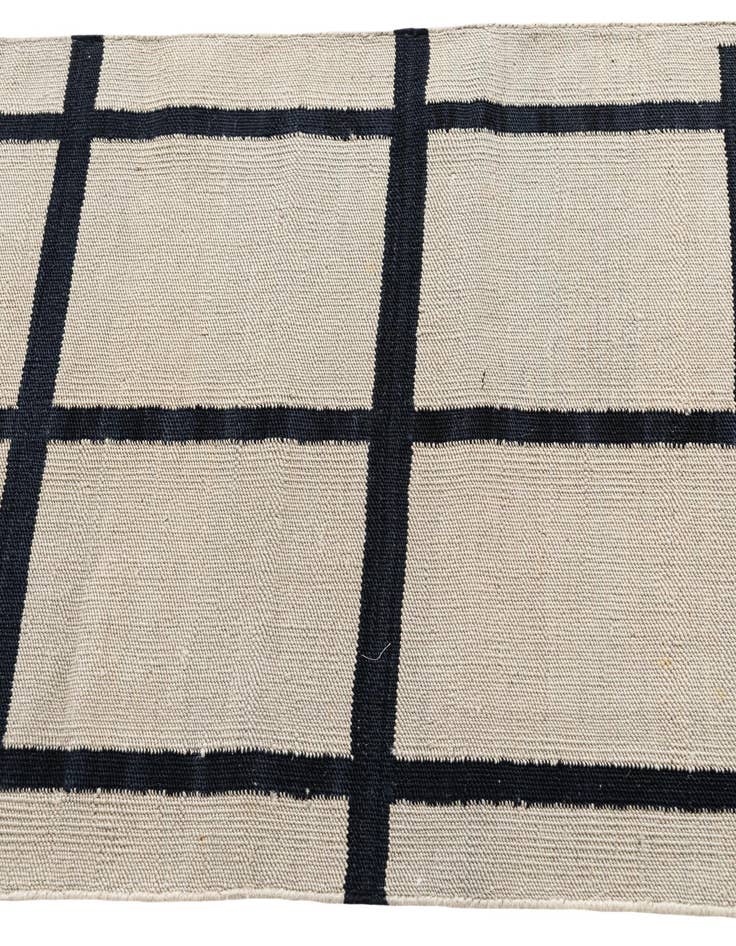 Detail image of  2' 3 x 7' 10  Hand Woven Kilim Modern Wool Runner Rug