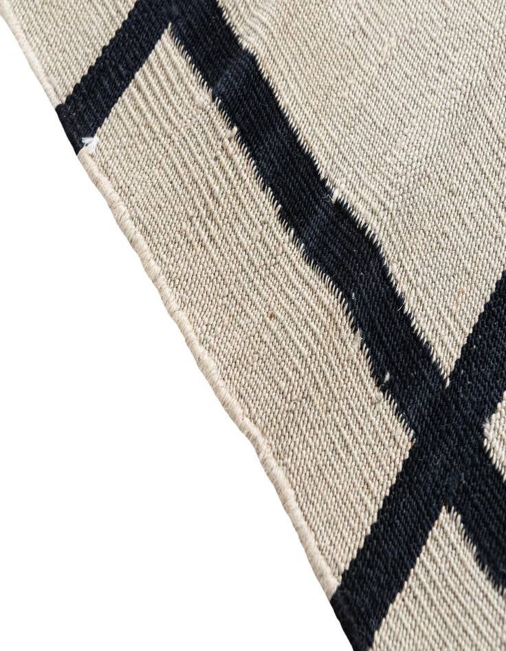 Detail image of  2' 3 x 7' 10  Hand Woven Kilim Modern Wool Runner Rug