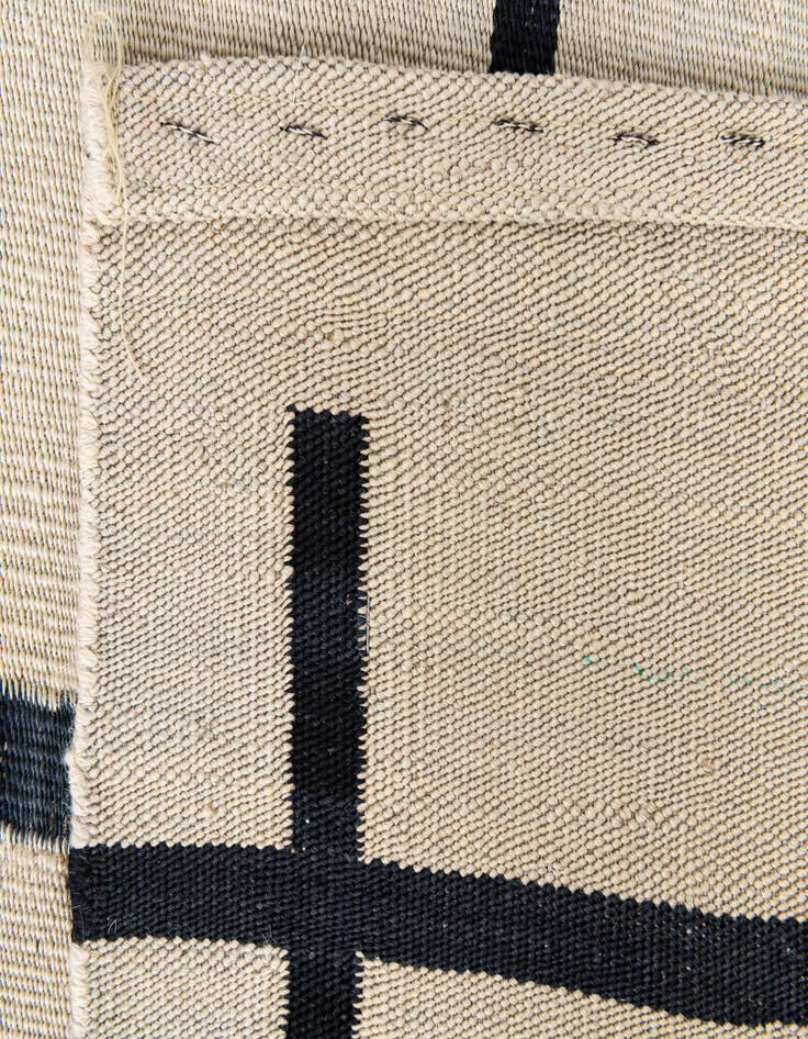 Detail image of  2' 3 x 7' 10  Hand Woven Kilim Modern Wool Runner Rug