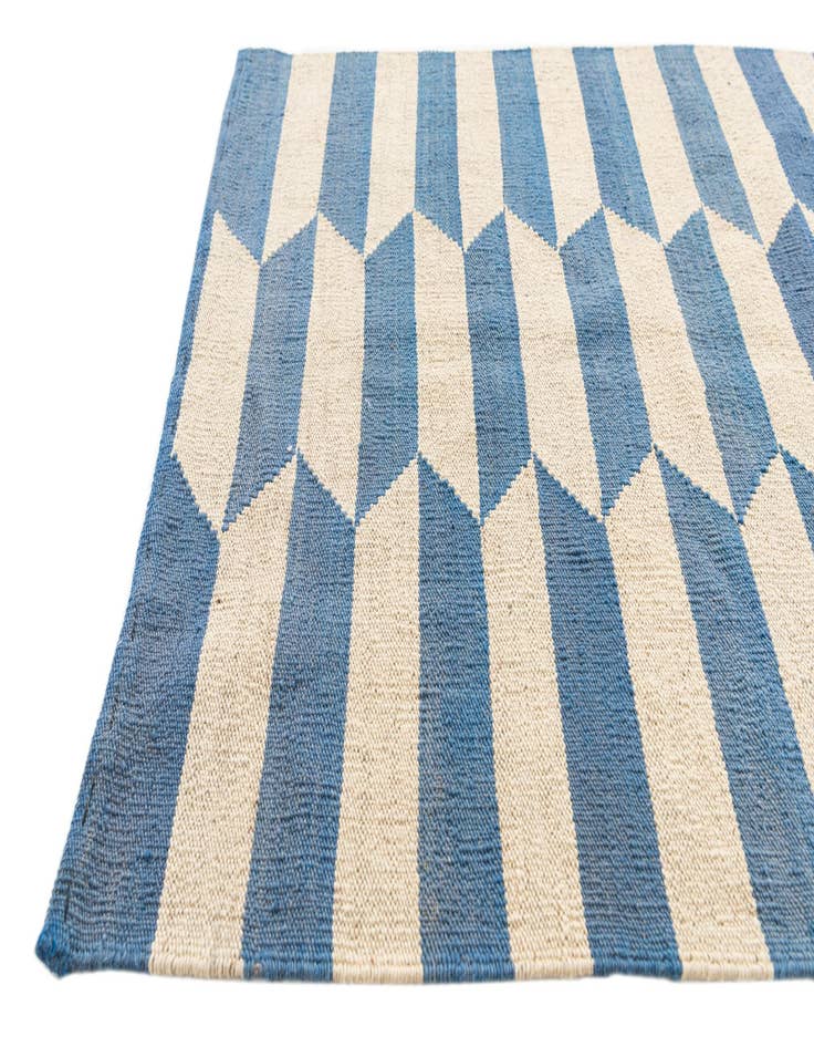 Detail image of  2' 9 x 9' 7  Hand Woven Kilim Modern Wool Runner Rug