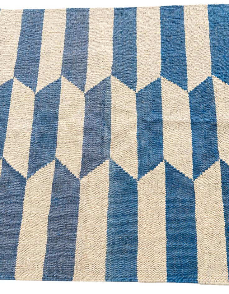 Detail image of  2' 9 x 9' 7  Hand Woven Kilim Modern Wool Runner Rug
