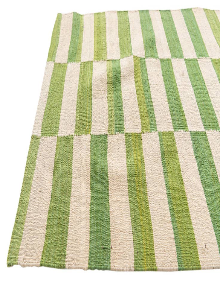 Detail image of  2' 9 x 9' 9  Hand Woven Kilim Modern Wool Runner Rug