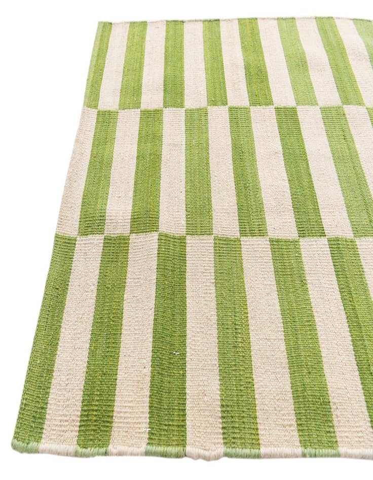 Detail image of  2' 7 x 9' 8  Hand Woven Kilim Modern Wool Runner Rug