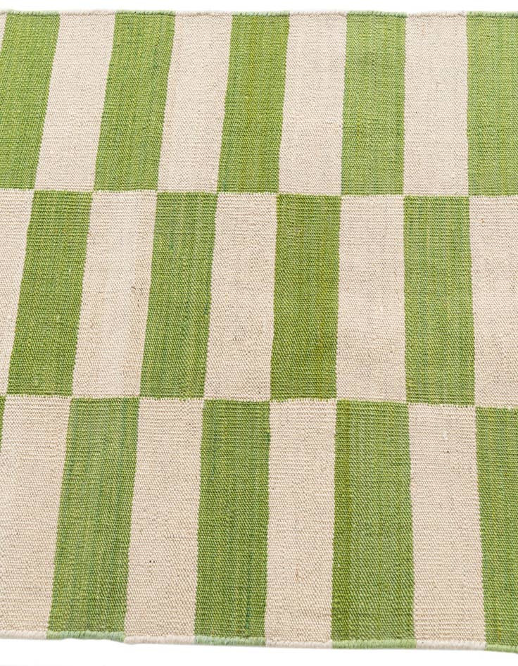 Detail image of  2' 7 x 9' 8  Hand Woven Kilim Modern Wool Runner Rug