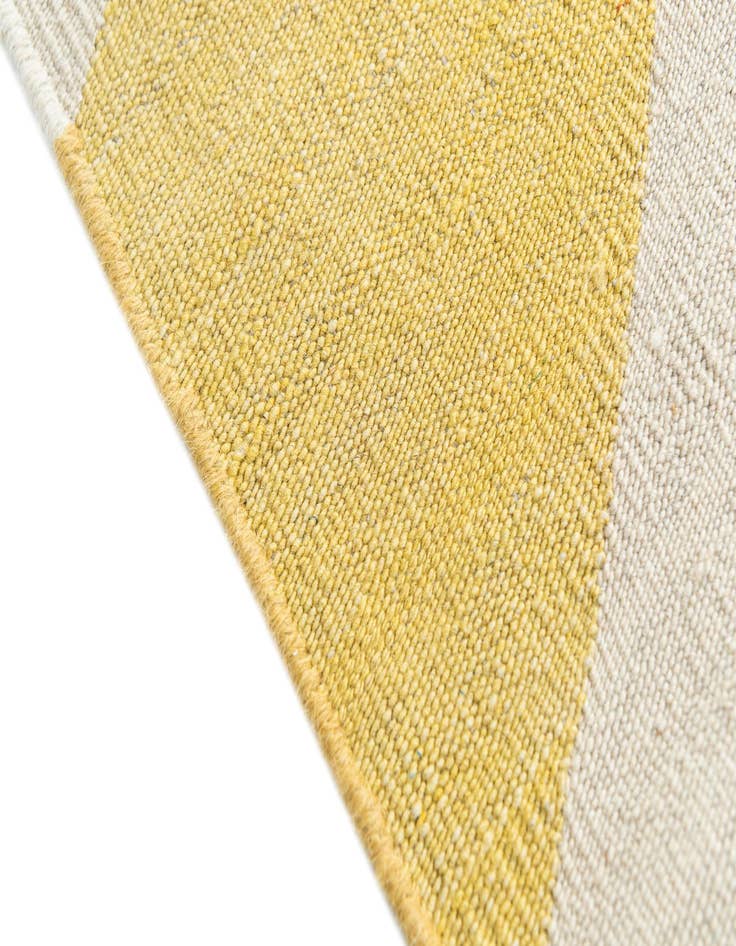 Detail image of  2' 4 x 12' 8  Hand Woven Kilim Modern Wool Runner Rug