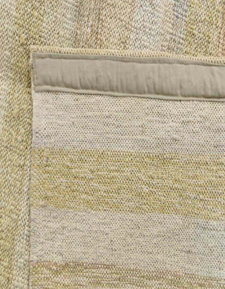 Detail image of  3' 4 x 9' 2  Hand Woven Kilim Modern Wool Runner Rug