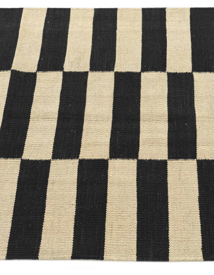 Detail image of  2' 8 x 9' 9  Hand Woven Kilim Modern Wool Runner Rug