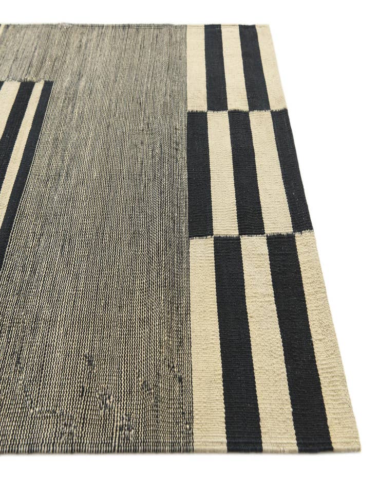 Detail image of  2' 10 x 9' 6  Hand Woven Kilim Modern Wool Runner Rug