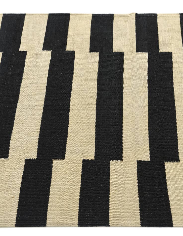 Detail image of  2' 10 x 9' 6  Hand Woven Kilim Modern Wool Runner Rug