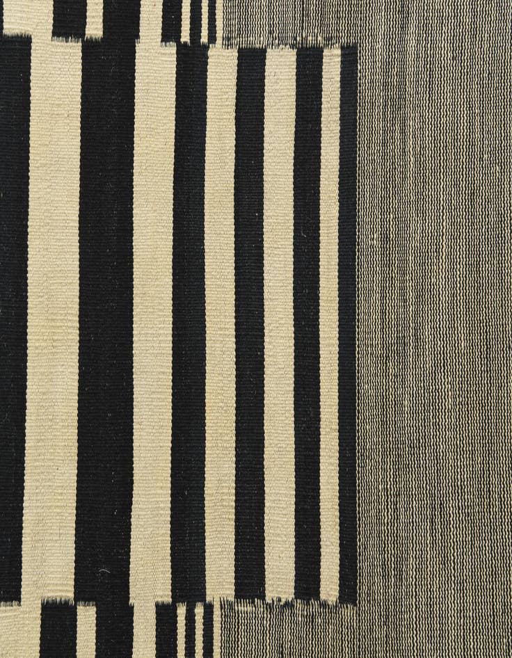 Detail image of  2' 10 x 9' 6  Hand Woven Kilim Modern Wool Runner Rug