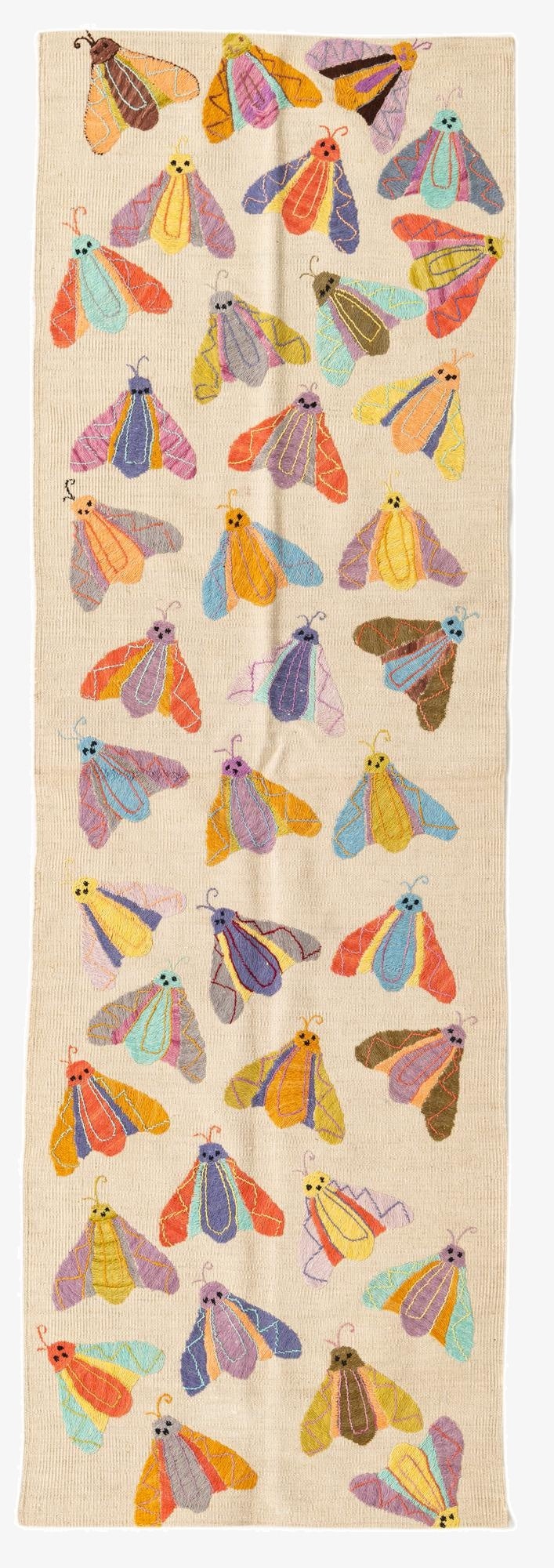  2' 6 x 7' 10  Hand Woven Kilim Suzani Wool Runner Rug