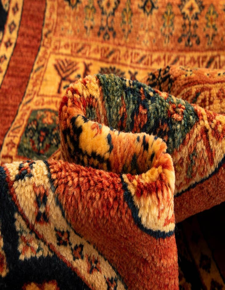 Detail image of  2' 9 x 10' 3 Luribaft Wool Runner Rug