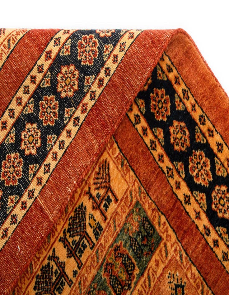 Detail image of  2' 9 x 10' 3 Luribaft Wool Runner Rug