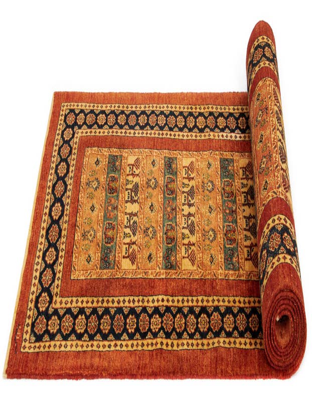 Detail image of  2' 9 x 10' 3 Luribaft Wool Runner Rug