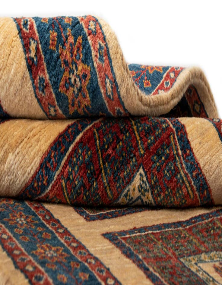 Detail image of  2' 7 x 6' 8 Luribaft Wool Runner Rug