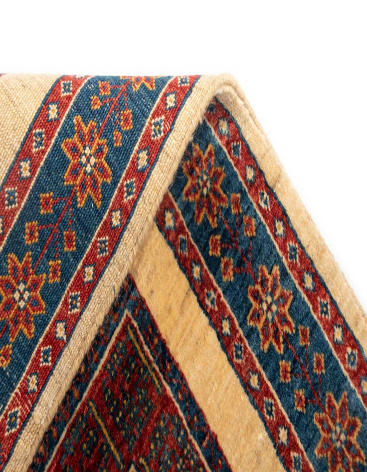 Detail image of  2' 7 x 6' 8 Luribaft Wool Runner Rug
